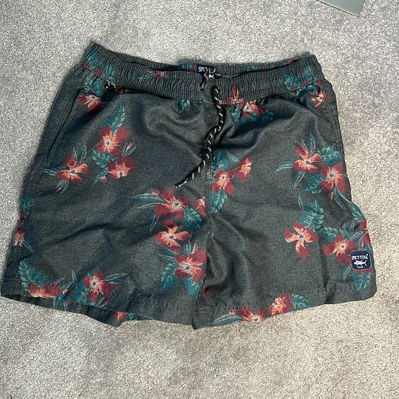 Spicy stuns Men’s Swim Trunks size large EUC - Picture 1 of 7